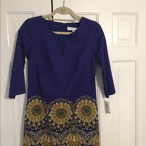 Trina Turk purple dress size 4 NEW